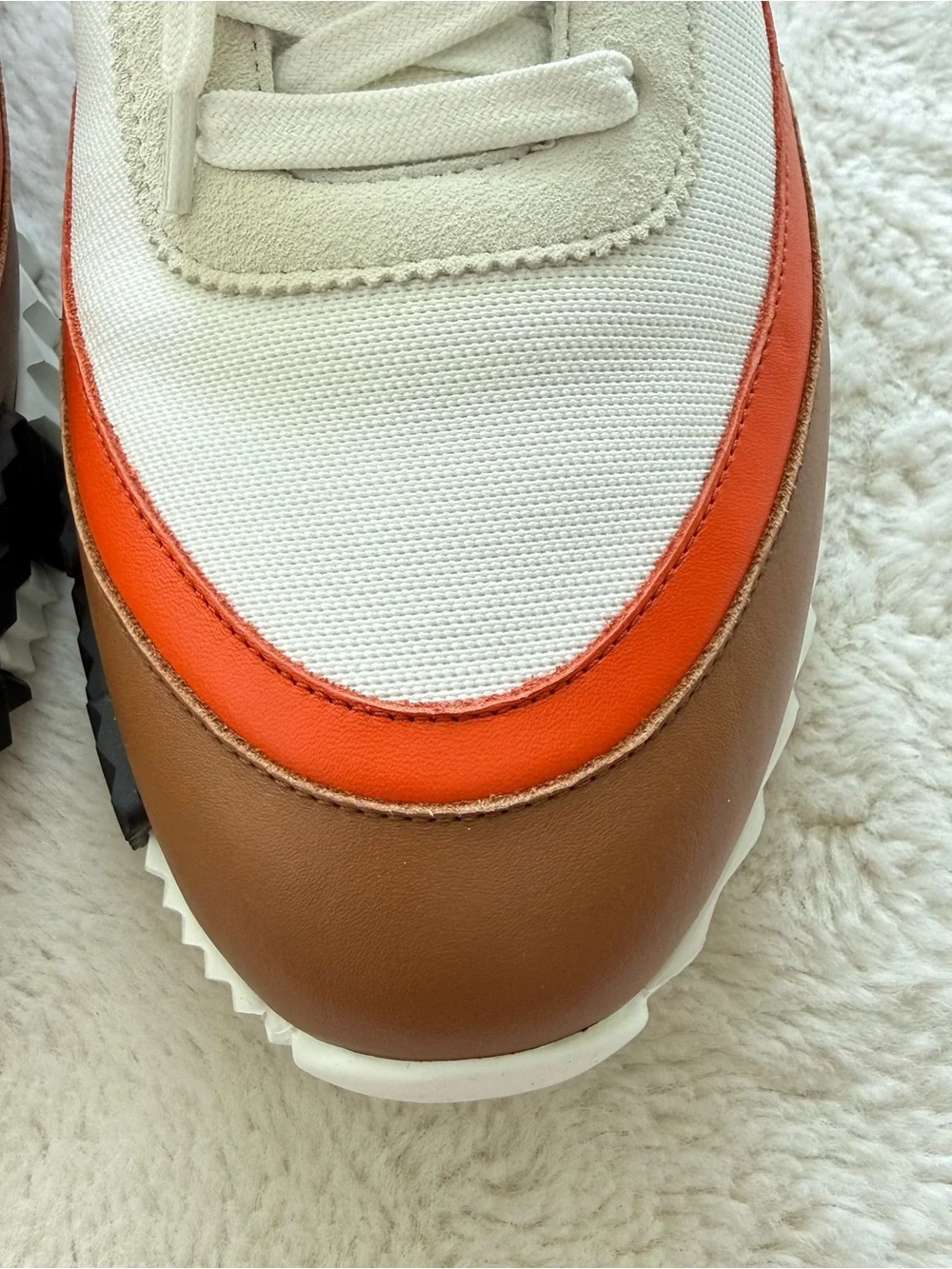 NEW!!! Hermes Bouncer Sneaker in the Multicolor blanc size 45 EU Authentic 1750$